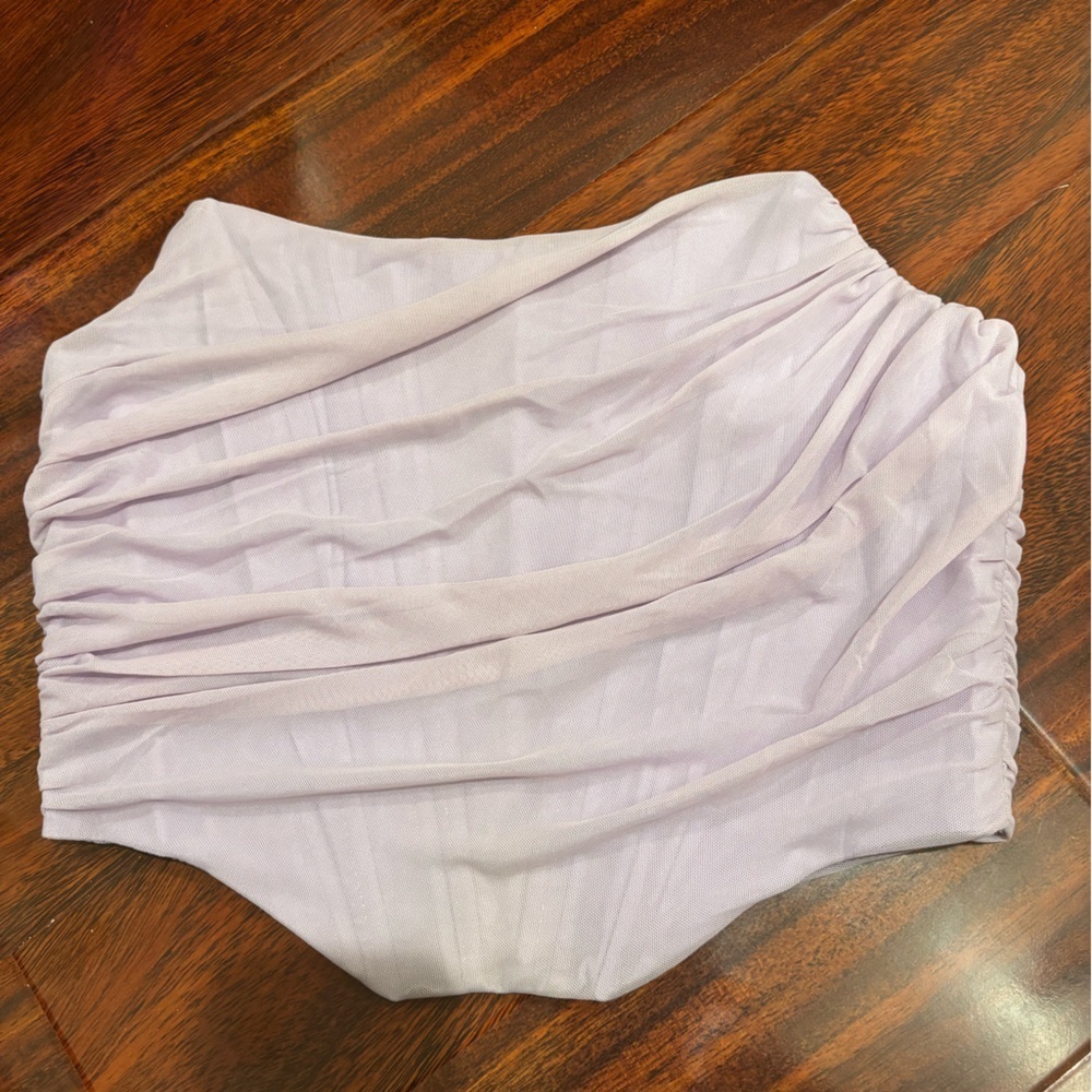 Lavender Corset Top size Large